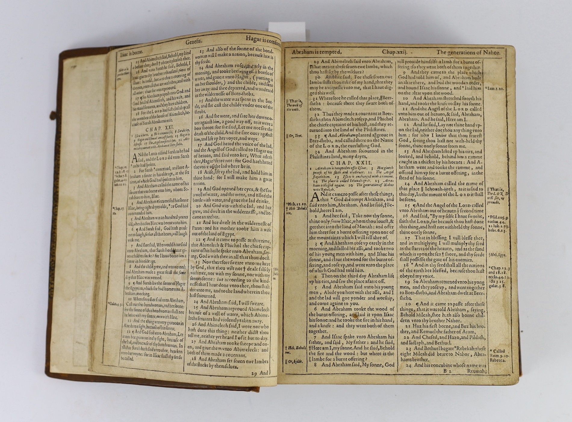 [BIBLE, Authorised Version, 1613] - The Holy Bible, containing the Old Testament and the New: Newly Translated out of the Original Tongues: And with the former Translations diligently comparted and reuised, By His Majest